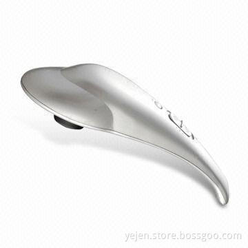 Handheld Massager, Dolphin-shaped, Interchangeable Heads, Various Colors Available, Made of ABS